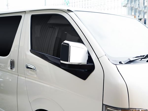 ハイエース 200系 メッキドアミラー サイドミラー 左右セット 楽天市場】ハイエース 200系 ドアミラー レジアスエース 1型 2型